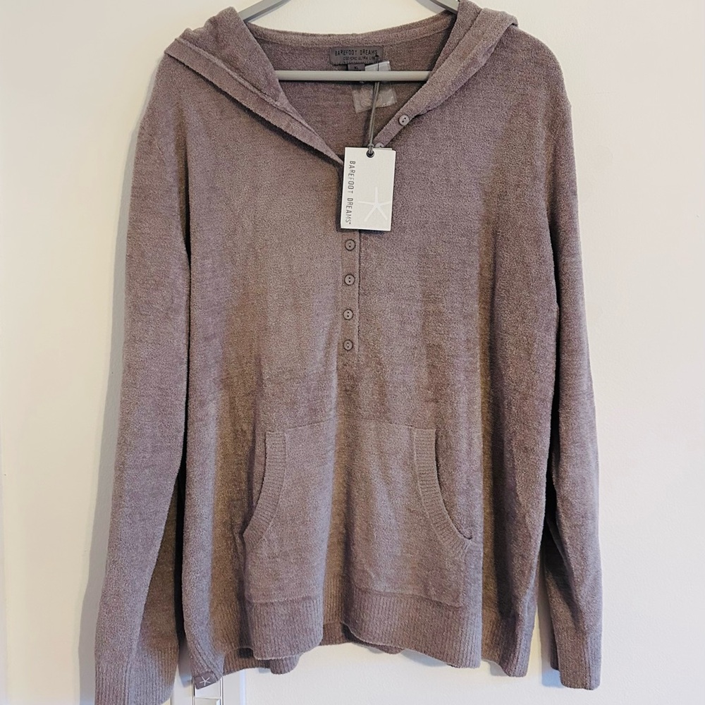 Barefoot Dreams Women's Sweater in Taupe